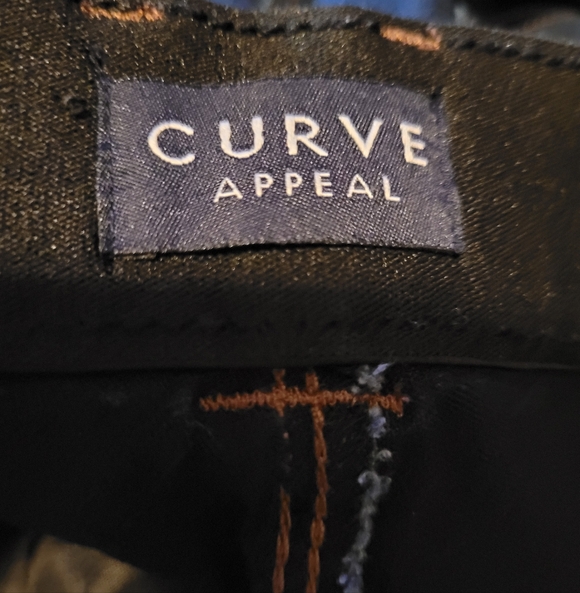 Curve Appeal Women's Dark Blue Jeans 10 / 30 - Picture 3 of 4